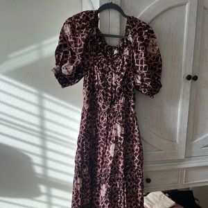 Ulla Johnson maxi dress with puff sleeves